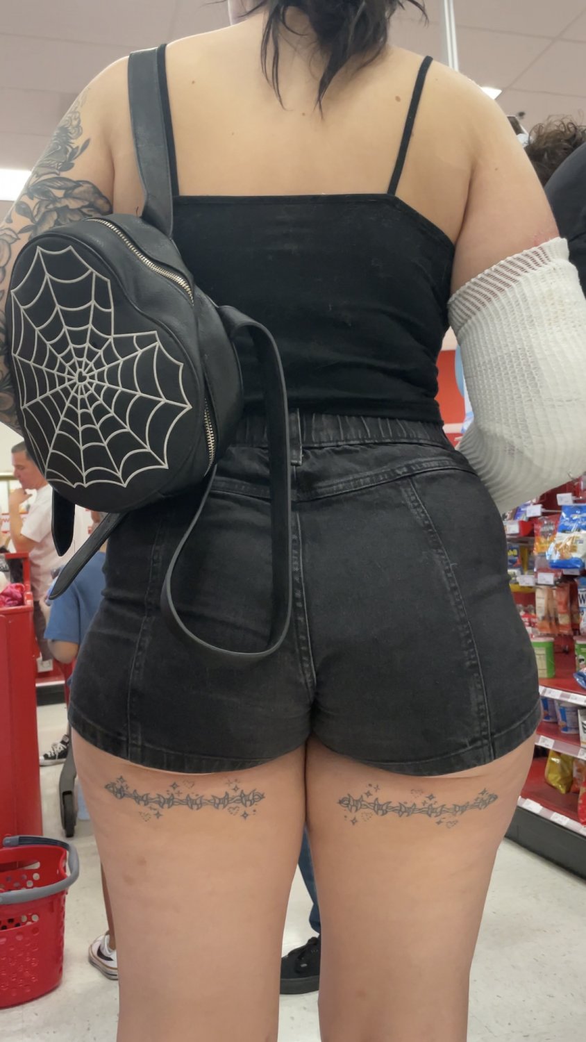 candid goth baddie phat ass #gpndlTC6
