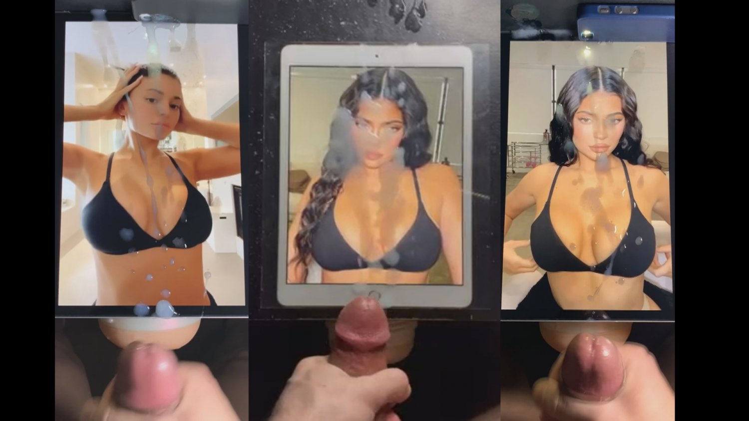 Kylie Jenner Splitscreen Cum Tribute Compilation #sEOFEpGz