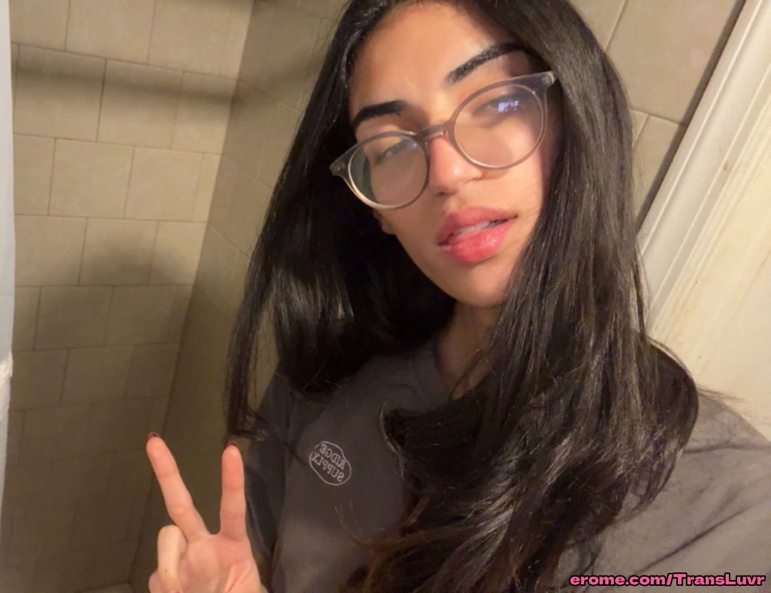 Nerdy Arab Trans Teen Gets Cum In Her Mouth - Tranny, Trap, Tgirl, Ts, Shemale, Blowjob #MBGBBKmI